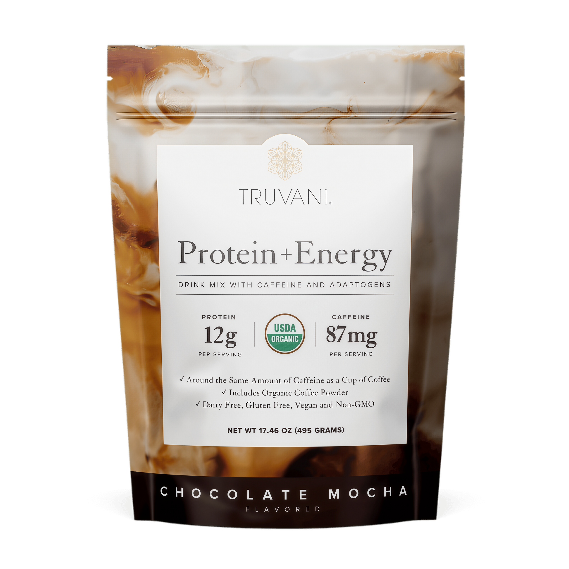 Truvani Organic Plant Based Protein Powder 20 Servings
