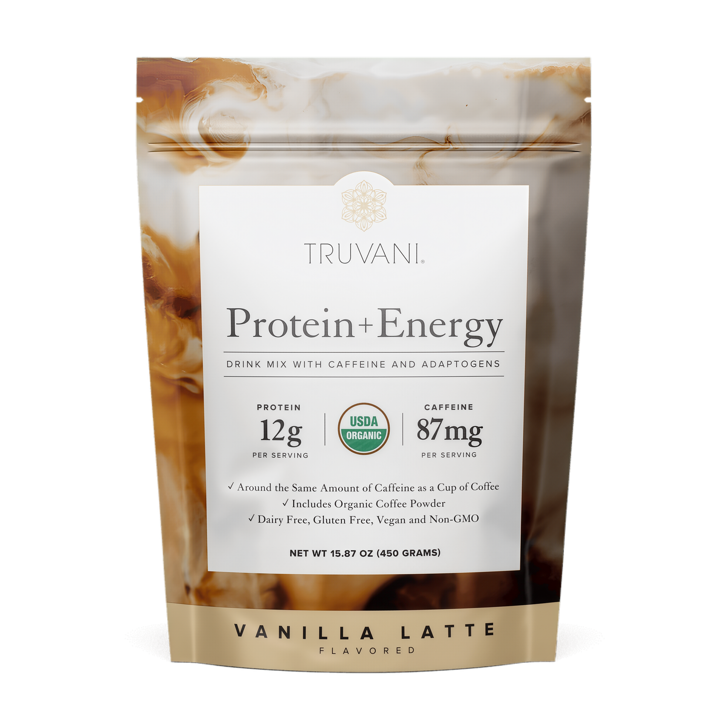 Truvani Organic Plant Based Protein Powder 20 Servings