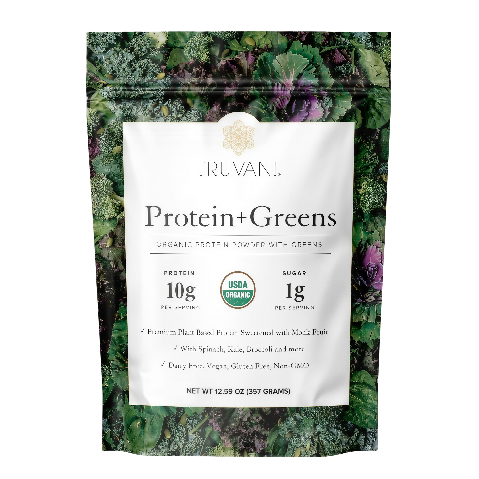 Truvani Organic Plant Based Protein Powder 20 Servings
