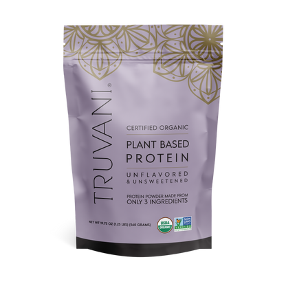 Truvani Organic Plant Based Protein Powder 20 Servings