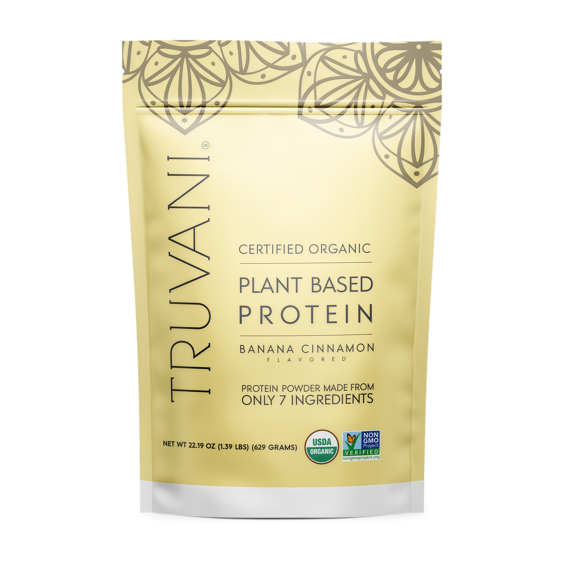 Truvani Organic Plant Based Protein Powder 20 Servings