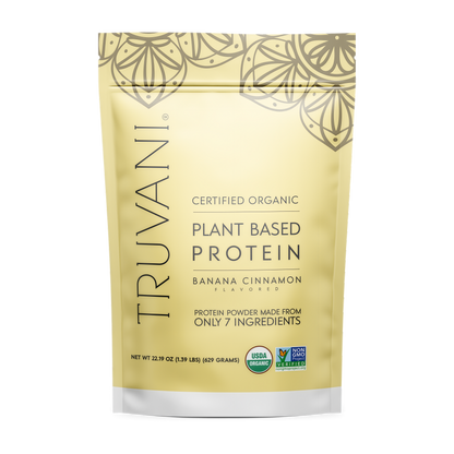 Truvani Organic Plant Based Protein Powder 20 Servings