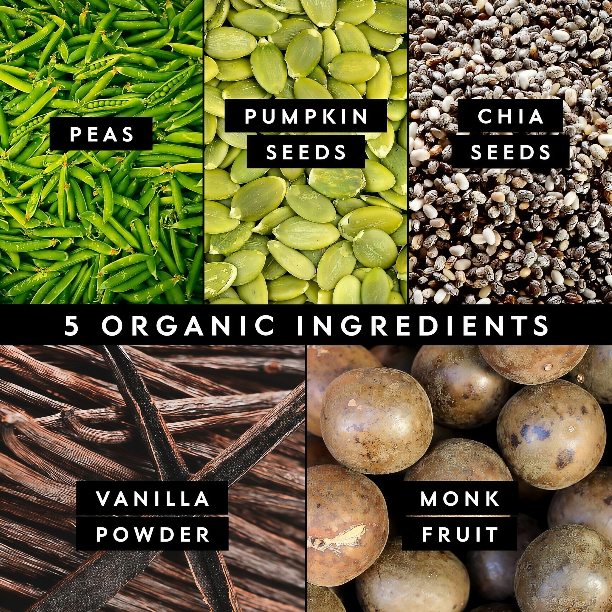 Truvani Organic Plant Based Protein Powder 20 Servings